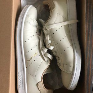 Adidas Stan Smith - off-white/tan size 8